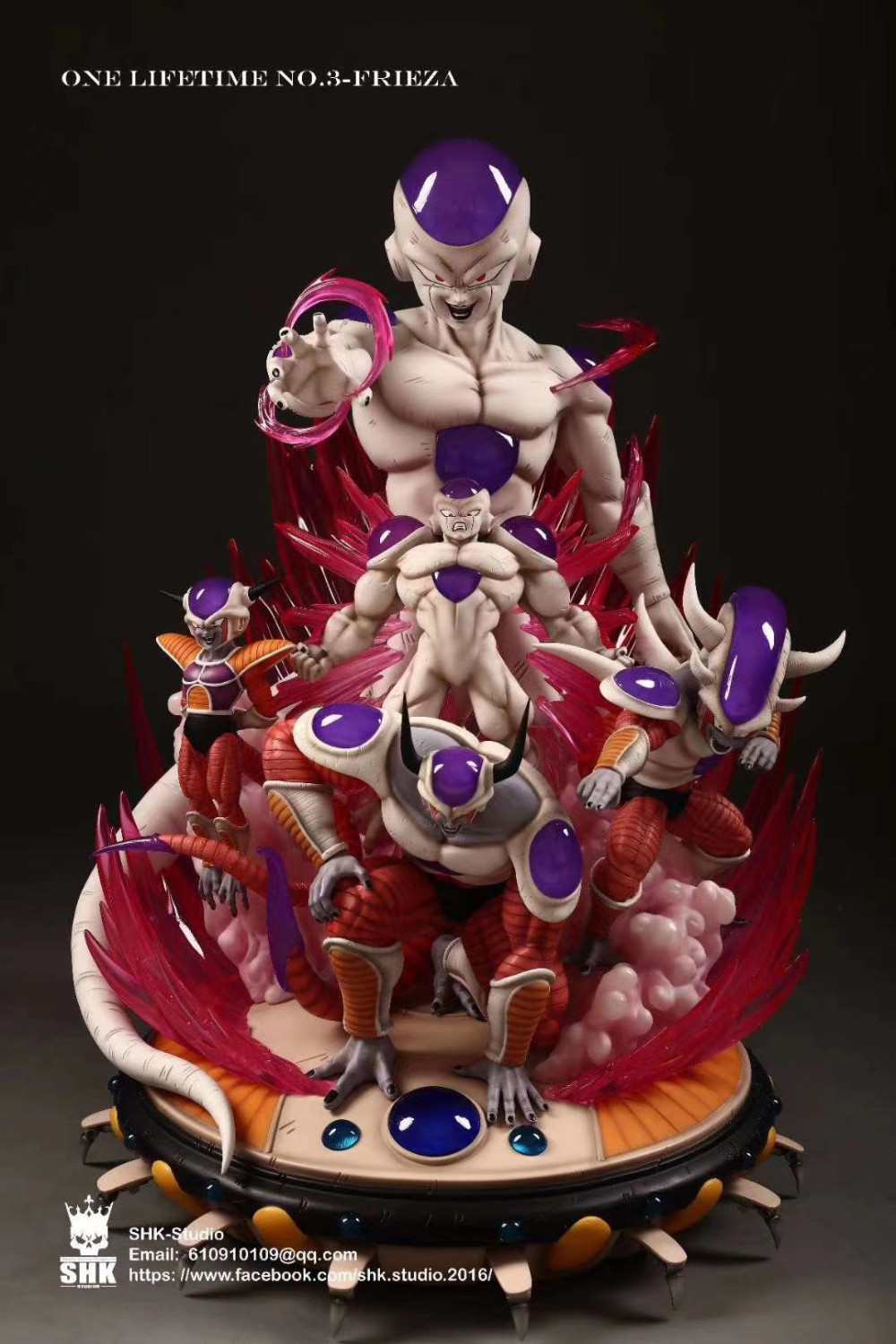 frieza resin statue