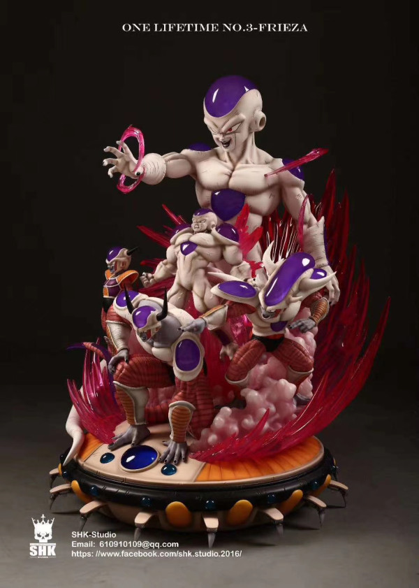 frieza resin statue