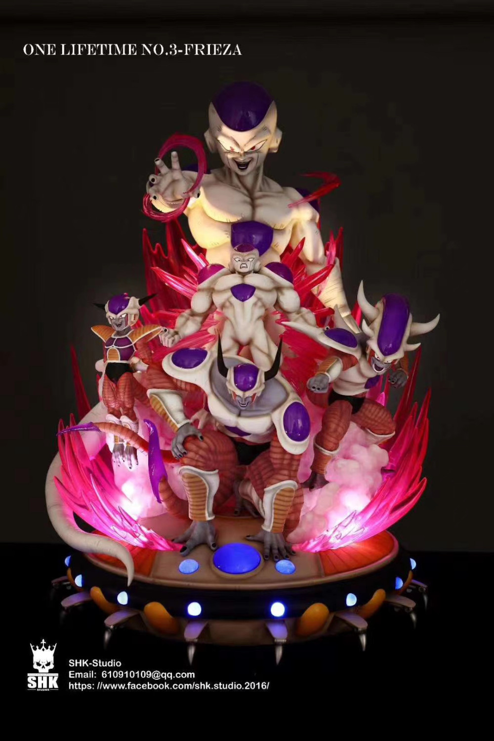 frieza resin statue