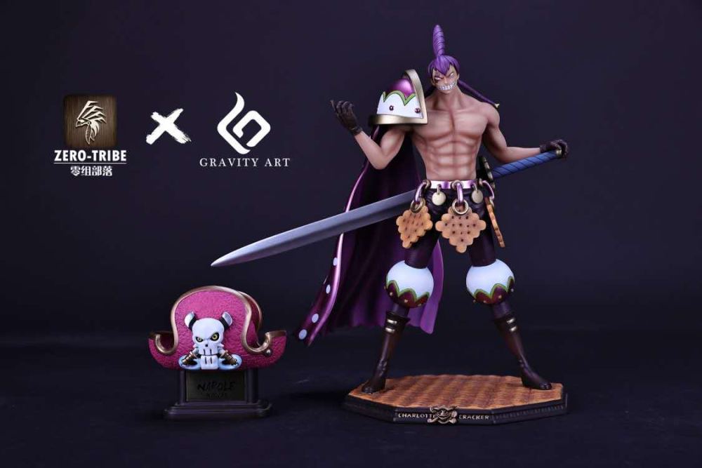 Preorder Zero Tribe Gravtiy Art One Piece Charlotte Cracker Resin Statue Deposit