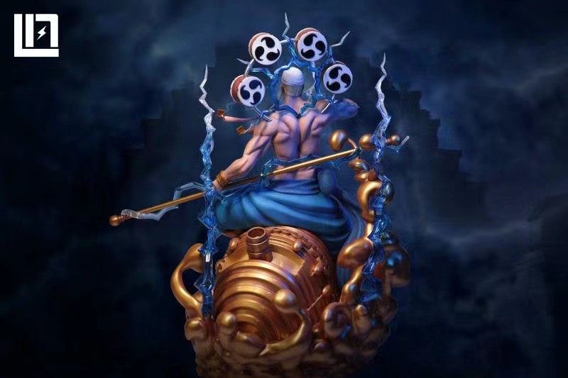 Preorder Lo Studio One Piece Enel Resin Statue S Post Card
