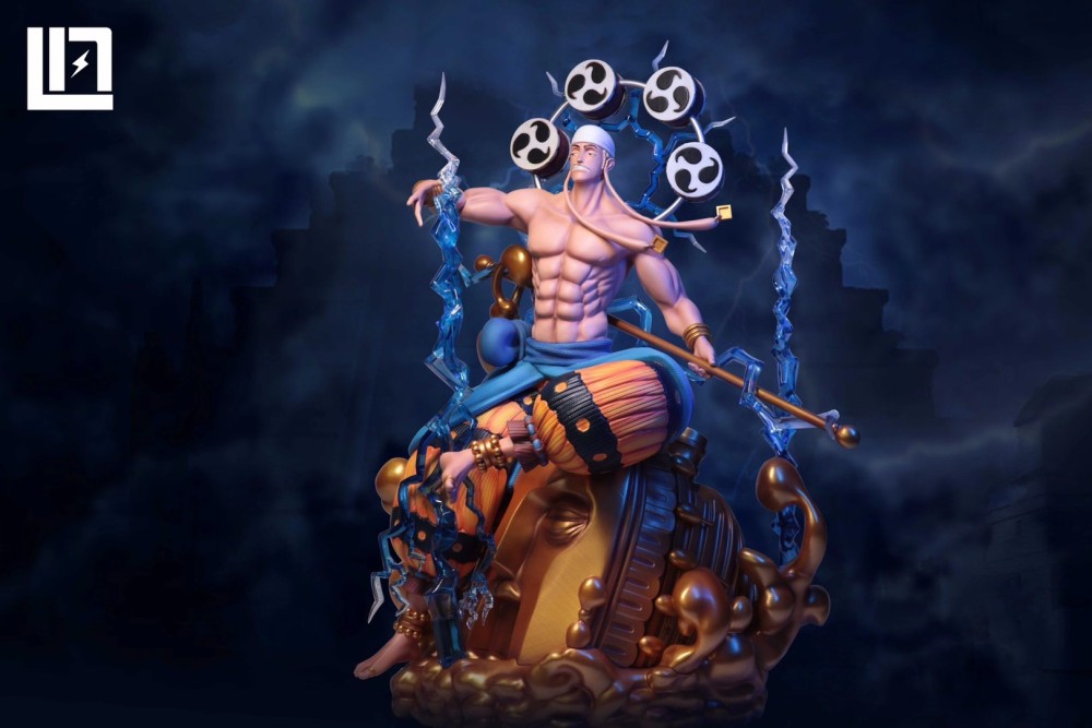 Preorder Lo Studio One Piece Enel Resin Statue S Post Card