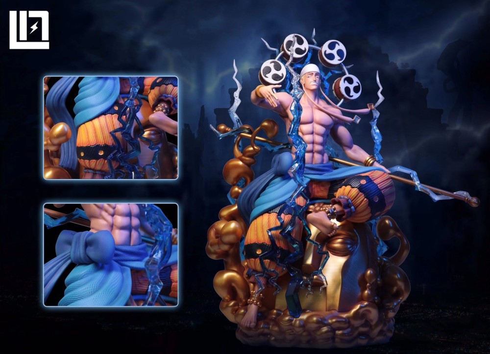 Preorder Lo Studio One Piece Enel Resin Statue S Post Card