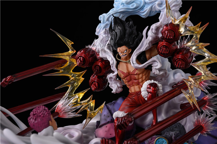 Preorder Qk Studio One Piece Luffy Vs Katakuri Resin Statue S Post Card