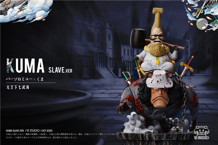 Preorder Yz Studio One Piece Kuma Slave Resin Statue S Post Card