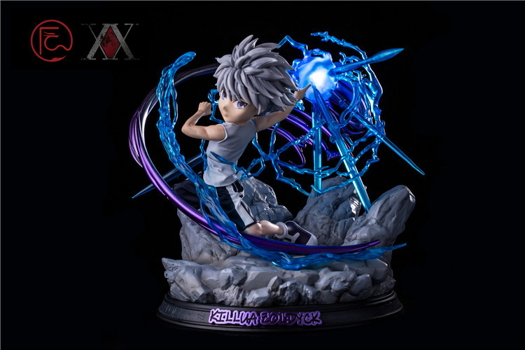 killua resin statue