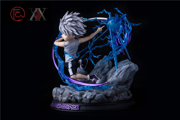 killua resin statue