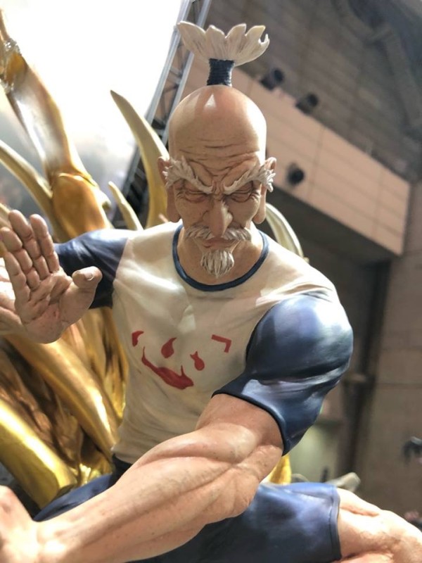 ãIn Stockãfigurama HUNTERÃHUNTER aizakku netero vs Meruem resin statue