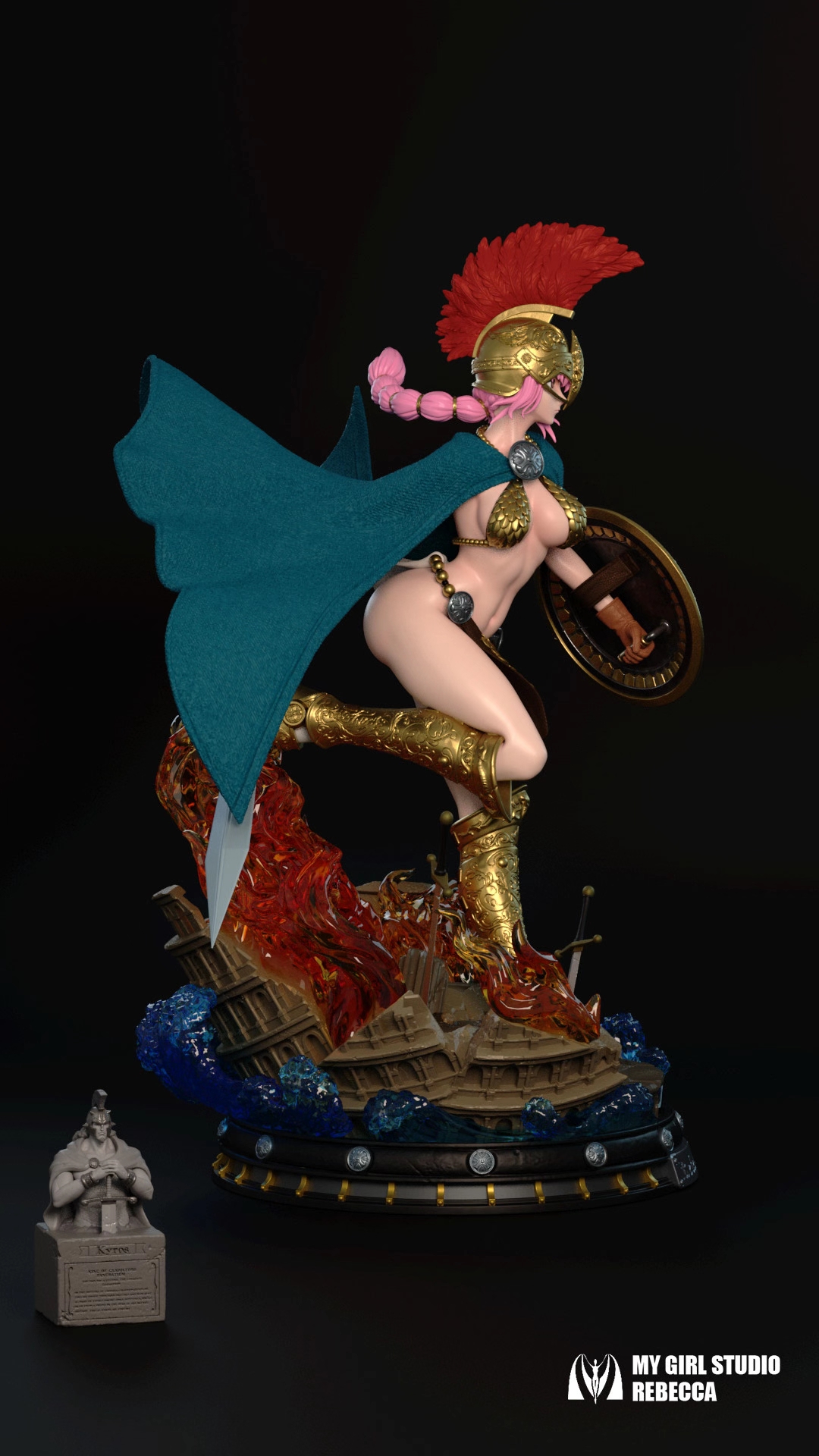Preorder】My Girl Studio One-Piece Rebecca resin statue's post card