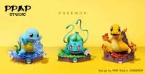 【In Stock】PPAP Studio Pokemon Bulbasaur Charmander Squirtle resin statue
