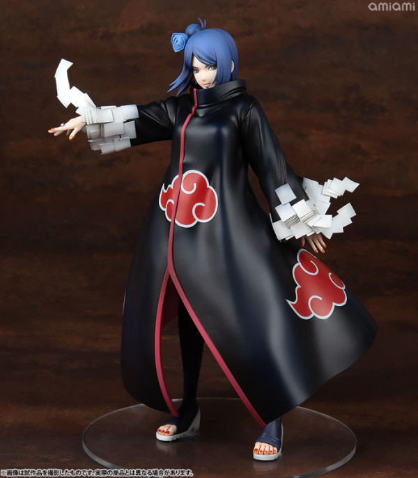 battle damaged konan statue