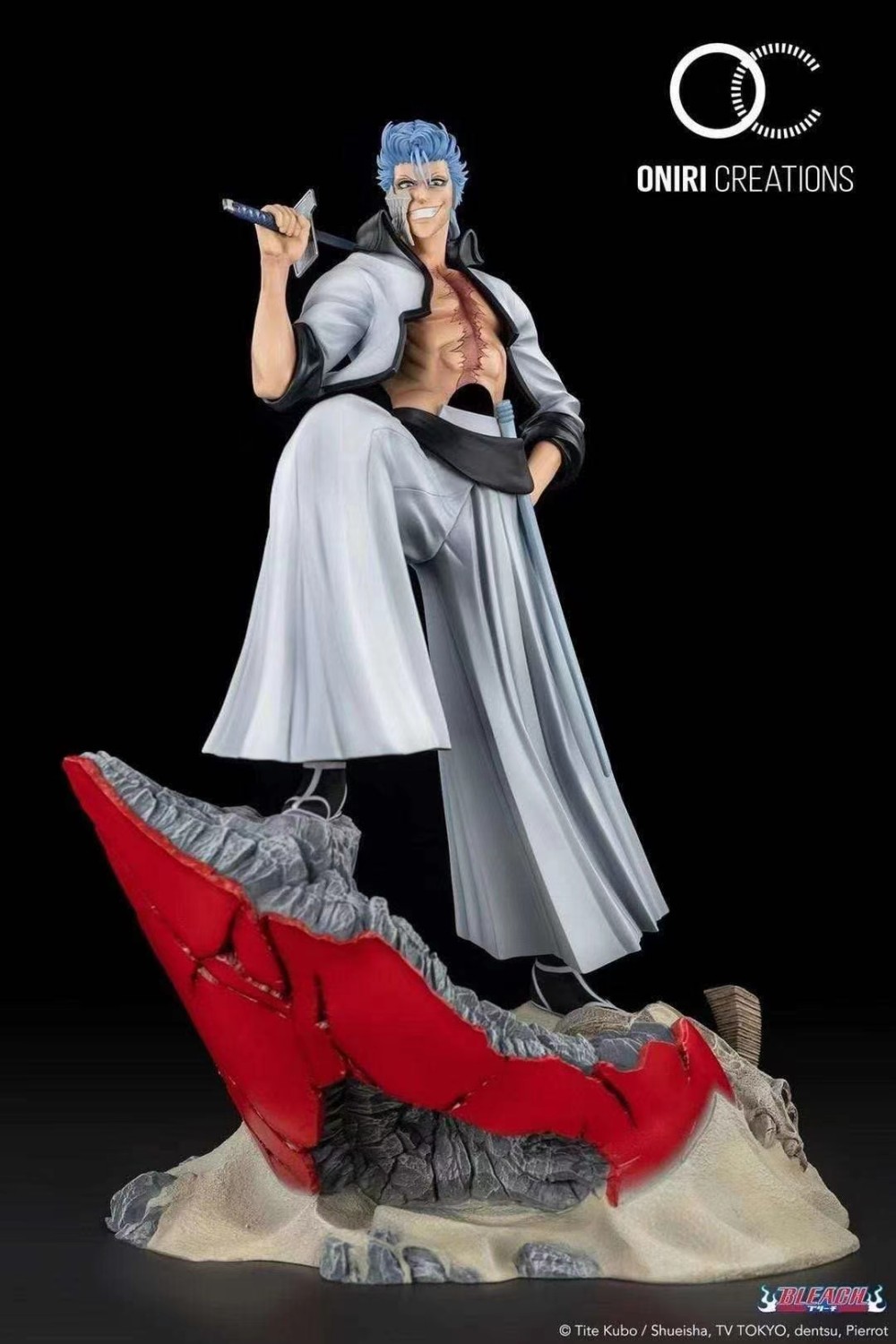 bleach resin statue