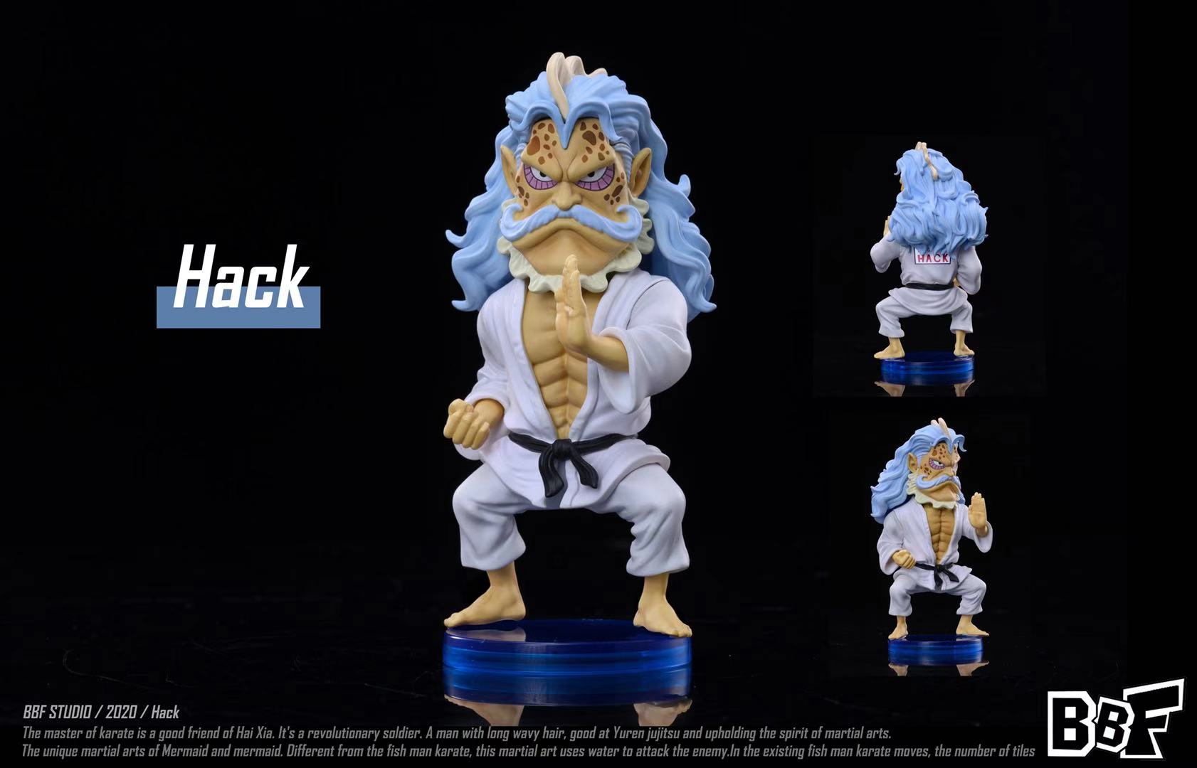 Preorder f Studio One Piece Hack Resin Statue S Post Card