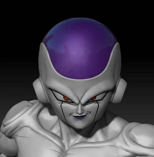 frieza resin statue