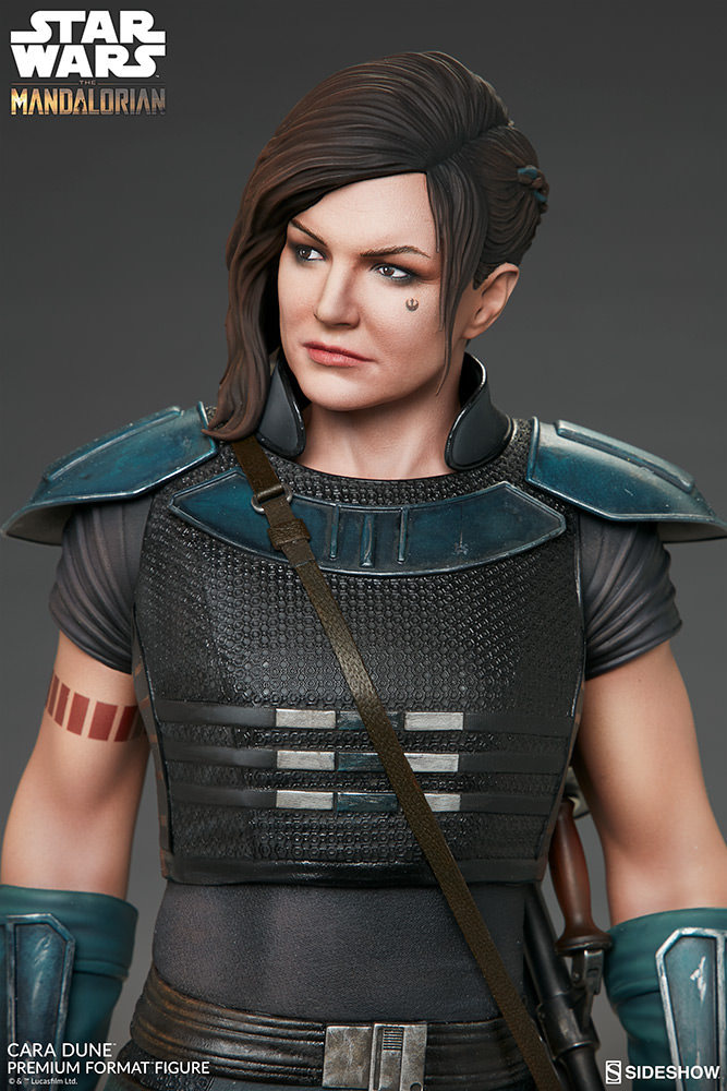 Preorder Sideshow Star Wars Mandalorian Cara Dune Statue S Post Card