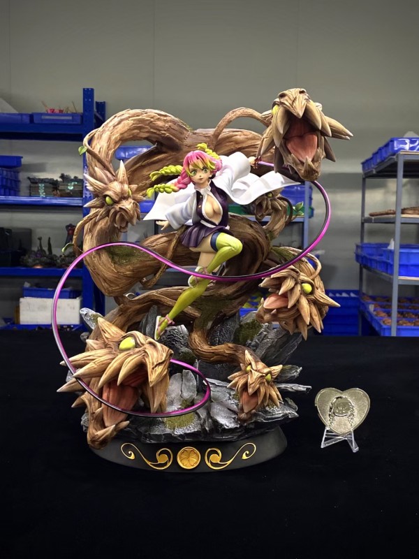 demon slayer statue magic cube