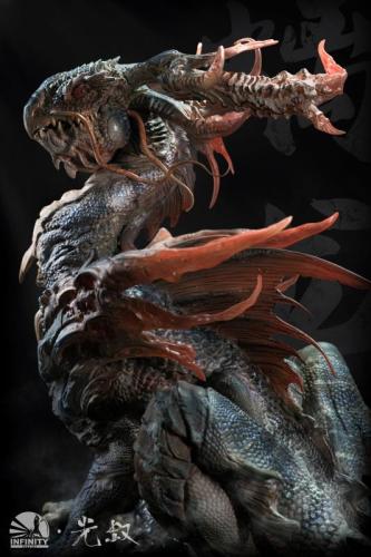【In Stock】INFINITY Studio Great Dragon resin statue