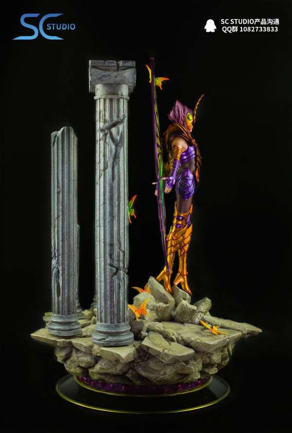 papillon statue