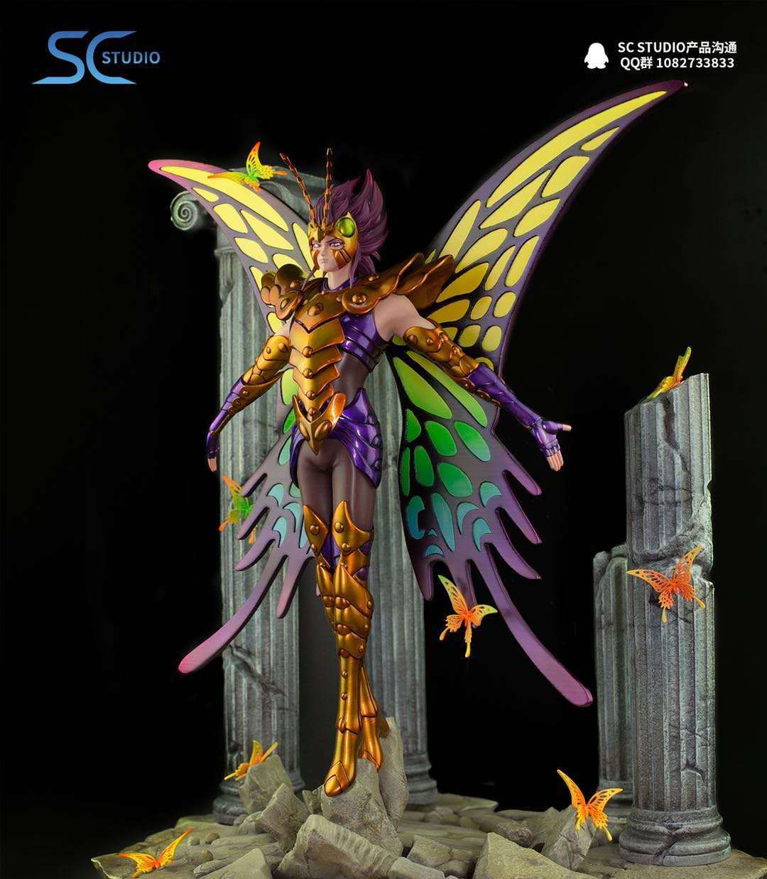 ãPreorderãSC studio Saint Seiya Papillon resin statue's post card