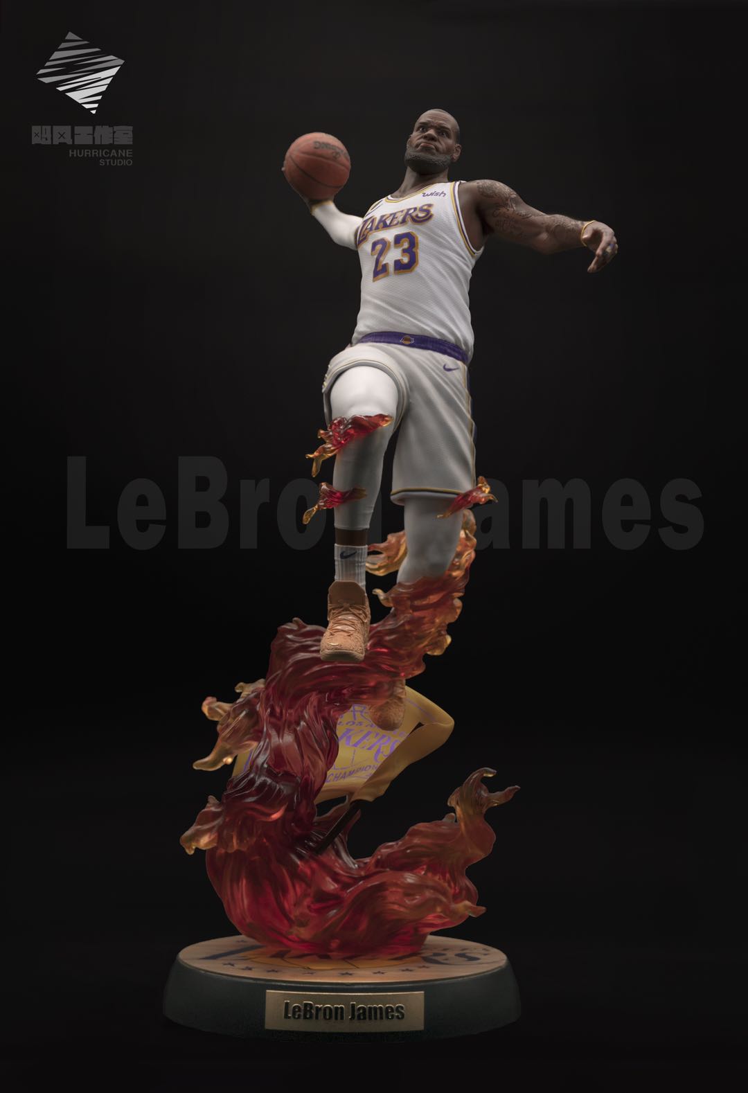 lebron james in the studio