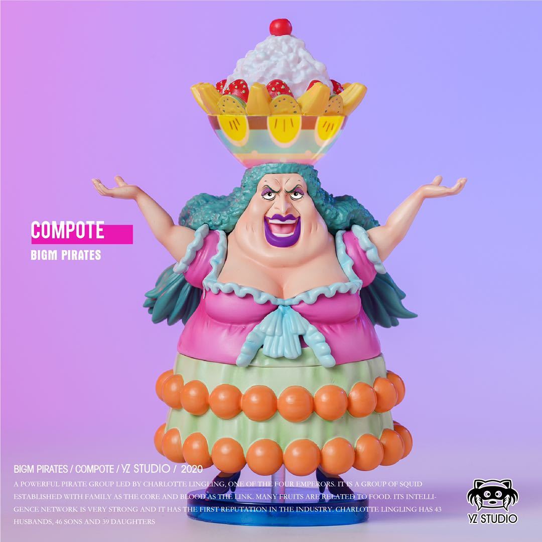 【Preorder】YZ Studio ONE PIECE Big Mom resonance Charlotte Compote resin