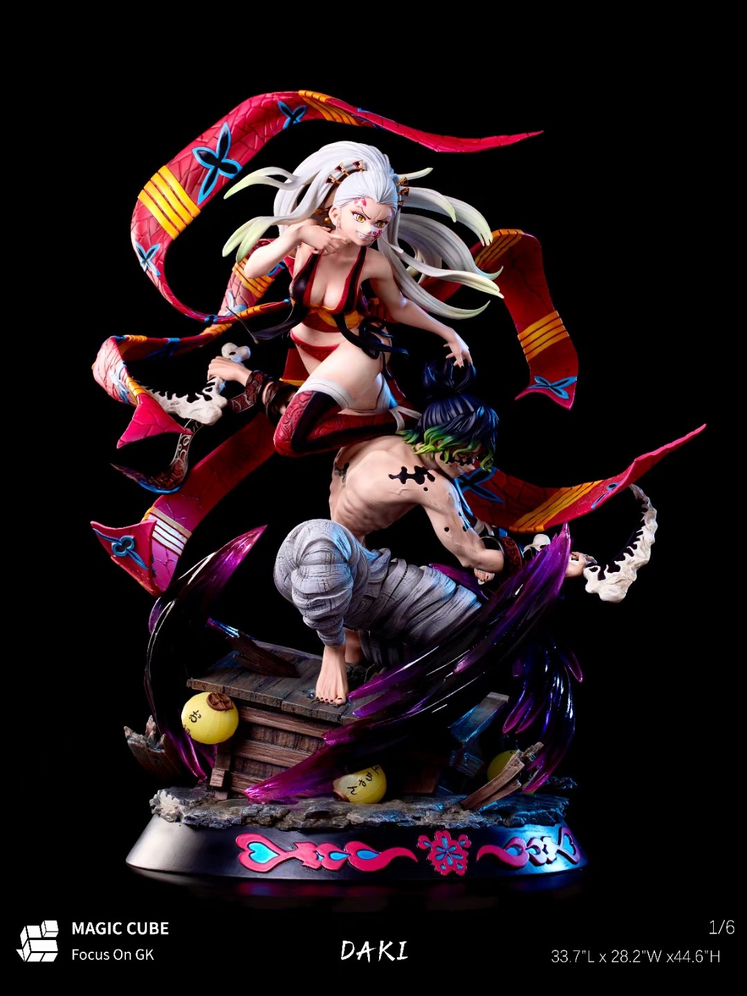 demon slayer statue magic cube