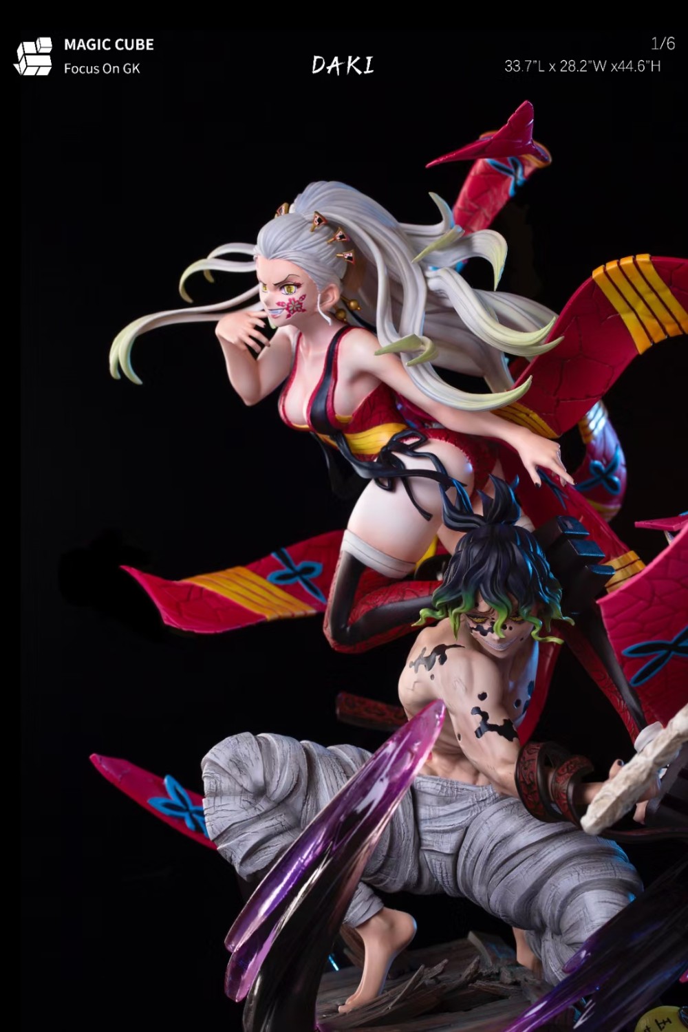 demon slayer statue magic cube