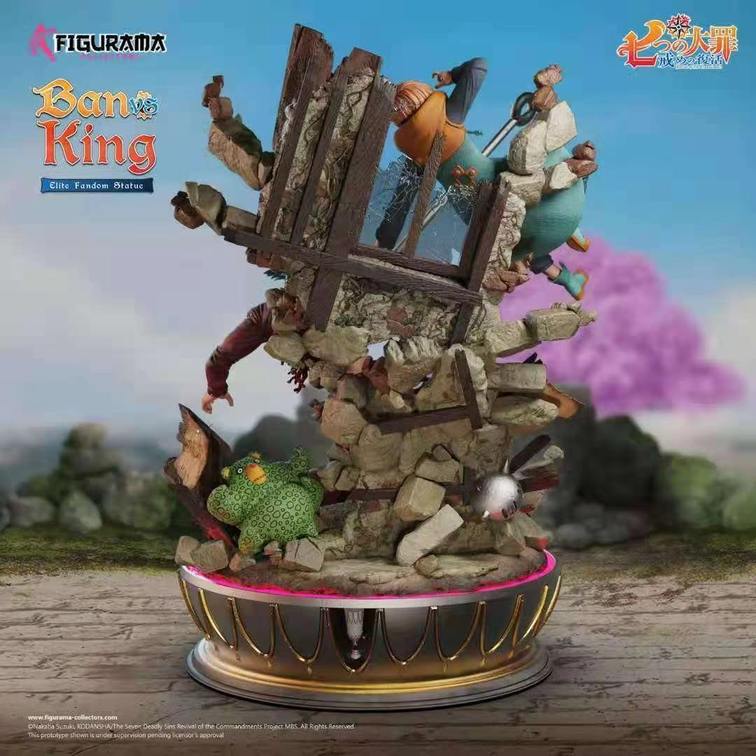 the seven deadly sins statue
