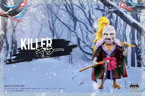 Preorder Yz Studio One Piece Wano Country Killer Kid Pirates Resonance Resin Statue S Post Card