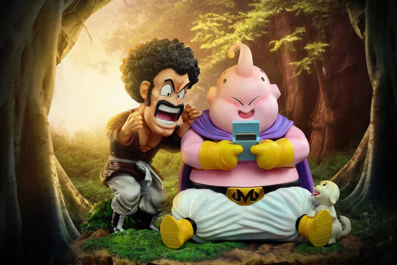  Preorder G5 Studio Dragon Ball Hercule And Majin Buu Playing Video 