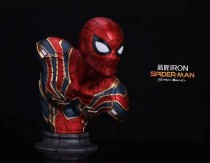 【Preorder】PinJiang Studio Marvel Iron Spider Man Bust Resin Statue's postcard