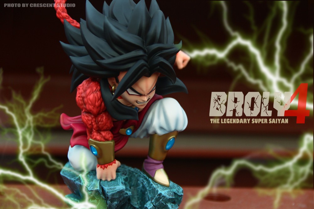 Preorder Crescent Studio Dragon Ball The Legendary Super Saiyan Broly4 Resin Statue S Post Card