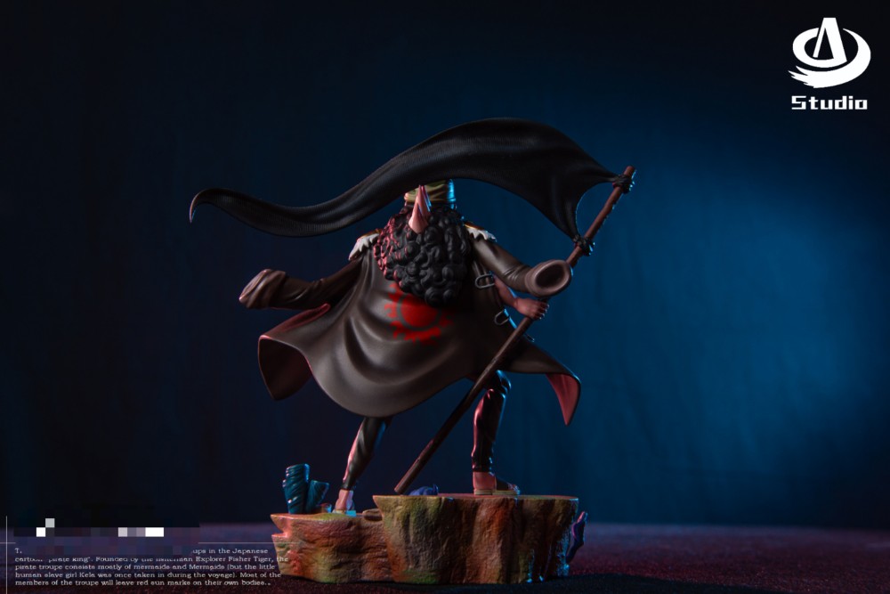 Preorder Ad Studio One Piece Sun Pirates Fisher Tiger Resin Statue S Post Card