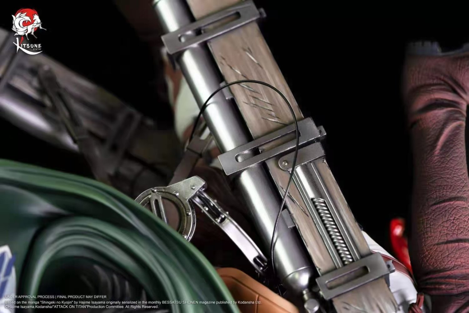 attack on titan resin statue