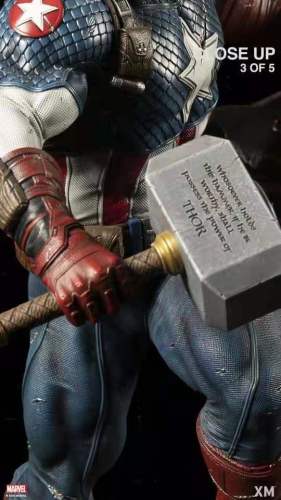 【In Stock】XM Studio Marvel Captain America 1/4 Scale Resin Statue