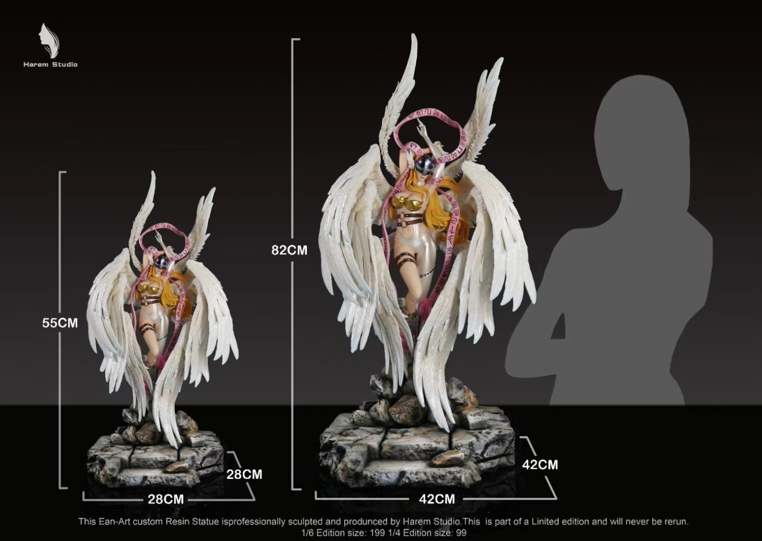 digimon angewomon statue