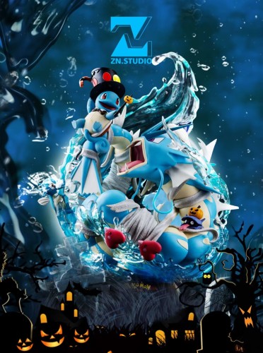 【Preorder】ZN Studio Pokemon Halloween Scene Magician Squirtle Resin Statue's post card