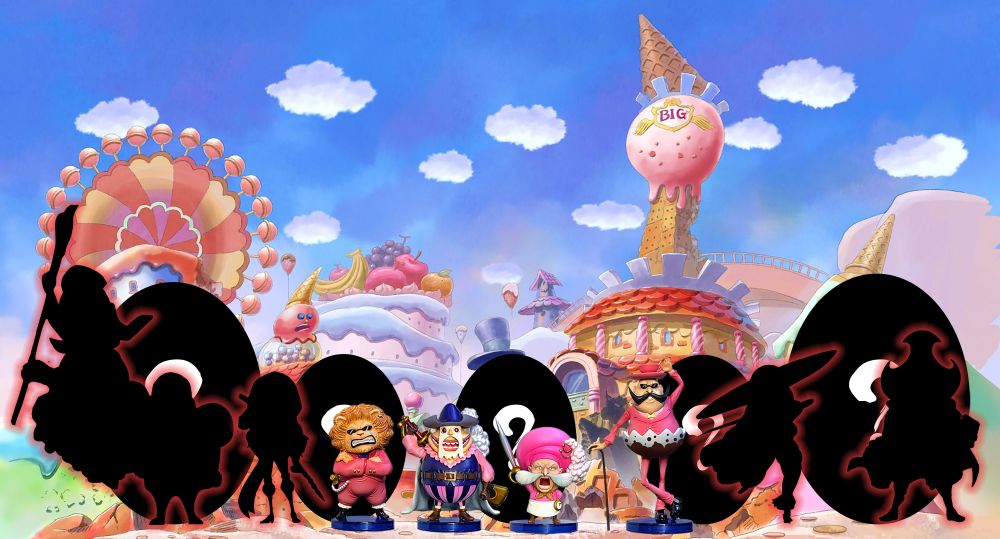 Preorder A Studio One Piece Whole Cake Island Resonance Bobbin Streusen Resin Statue S Post Card