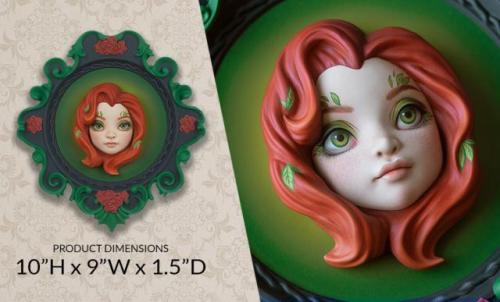 【In Stock】Sideshow DC Poison Ivy Pamela Lillian Isley 3D Wall hanging