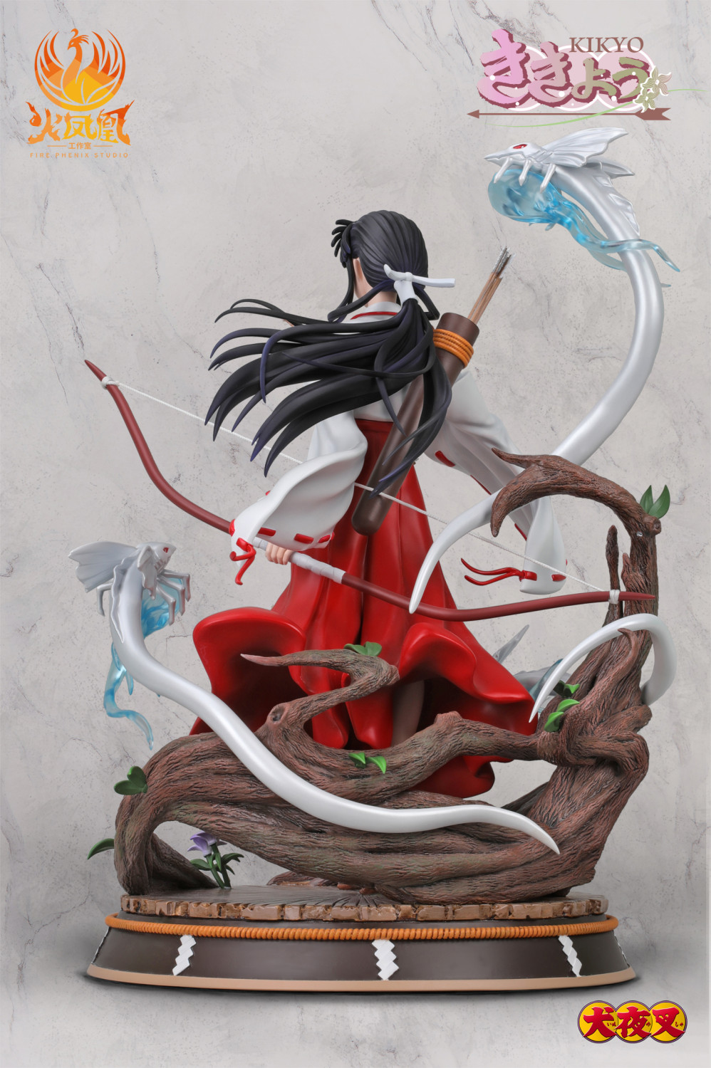 inuyasha resin statue