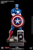 【In Stock】King Arts x High Fly Studio Marvel Captain America Power charging series Resin Statue