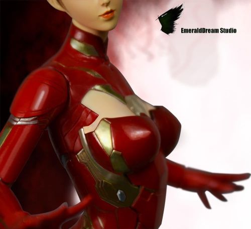 【In Stock】EmeraldDream Studio Marvel Iron Girl Resin Statue