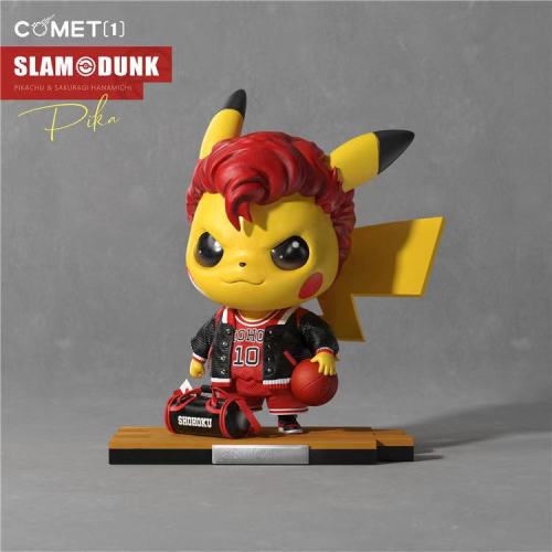 【Preorder】Comet Studio Pokemon Pikachu cosplay SlamDunk Sakuragi Hanamichi Resin Statue's Postcard
