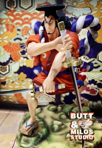 【Preorder】Butt&Milos.Studio ONE PIECE Kozuki Oden&Kawamatsu Resin Statue's Postcard