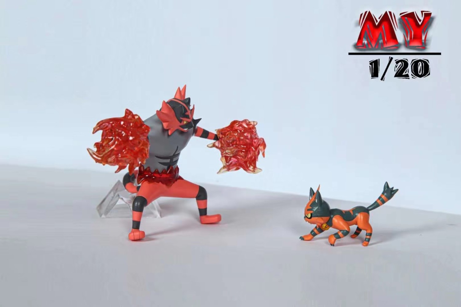 incineroar resin statue