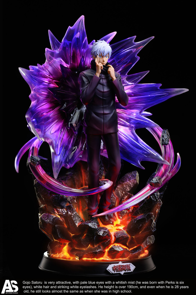 Preorder As Studio Jujutsu Kaisen Gojo Satoru Resin Statue S Postcard Move your feet anime shounen da temporada de outubro de 2020. as studio jujutsu kaisen gojo satoru