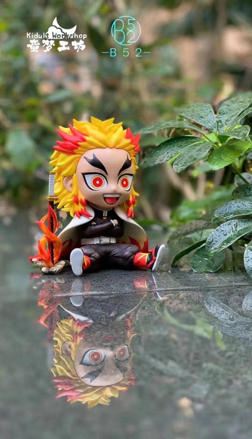 ãPreorderãKidult workshop x B52 Studio Demon Slayer Rengoku Kyoujurou Resin Statue's Postcard