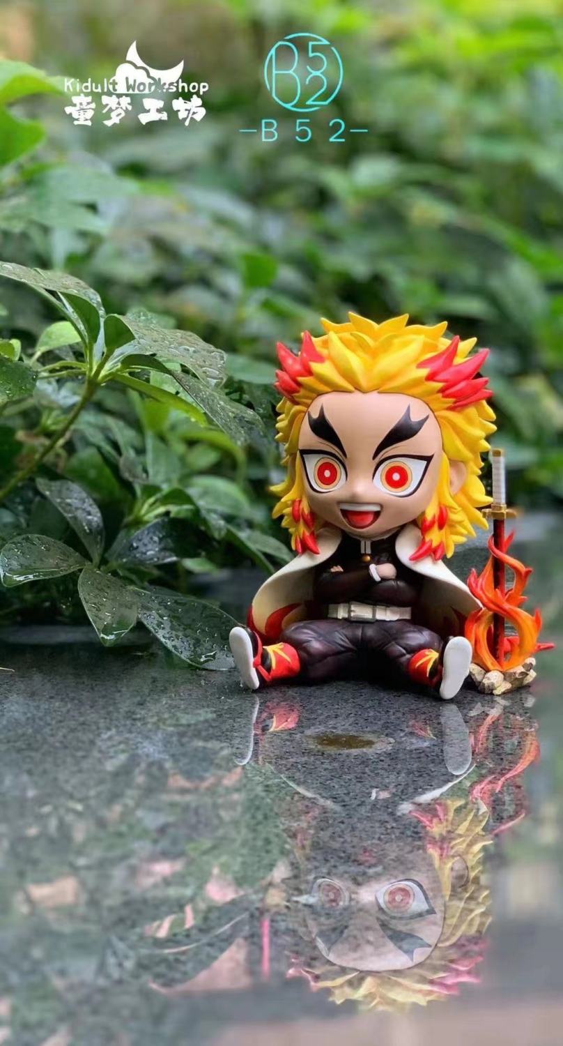 ãPreorderãKidult workshop x B52 Studio Demon Slayer Rengoku Kyoujurou Resin Statue's Postcard