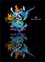 【In Stock】Crescent Studio Pokemon Lugia & Legendary Birds Resin Statue