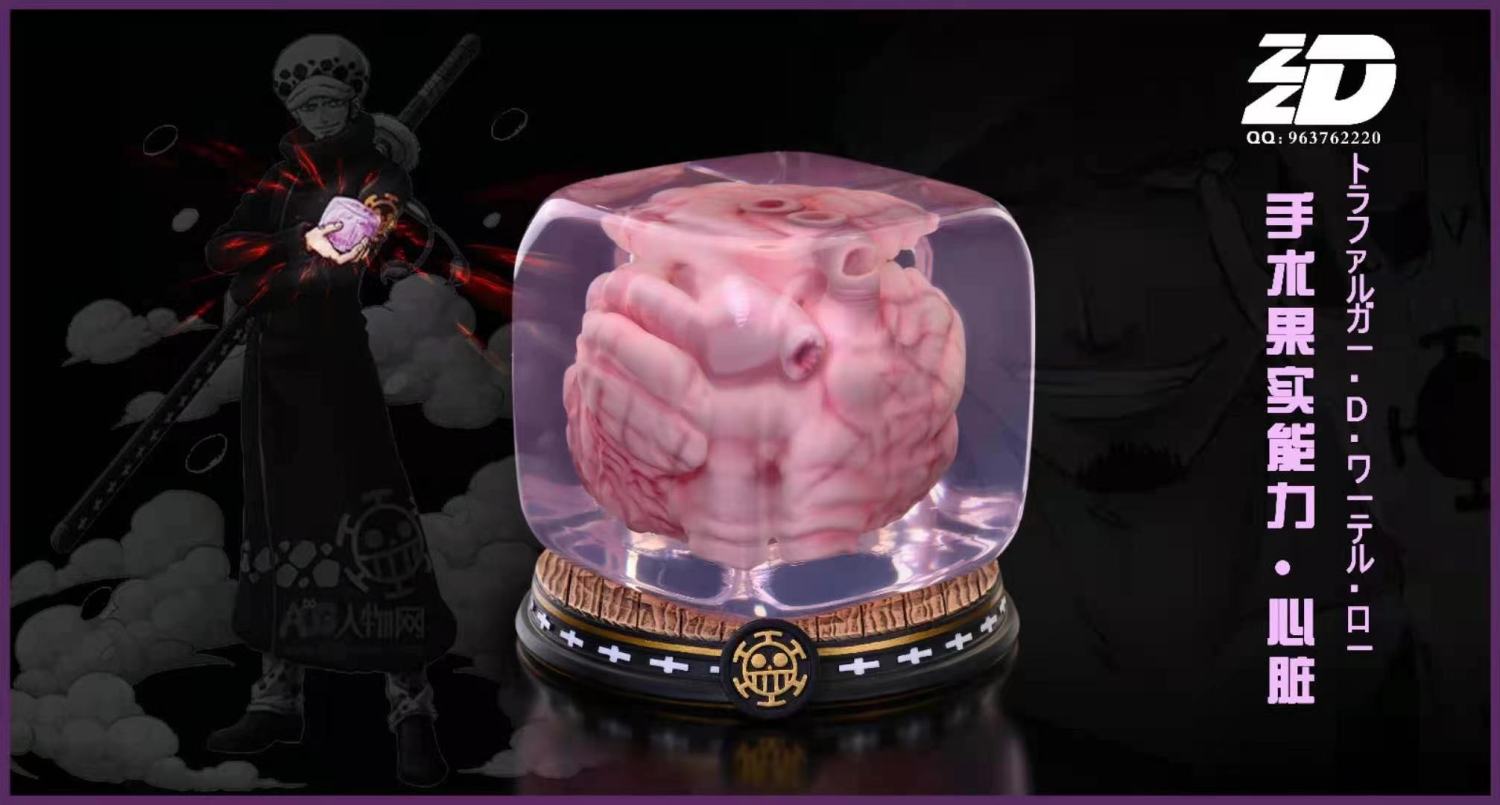 ãPreorderãZZDD Studio ONE PIECE Devil Fruit Operation Fruit Ability-Heart Resin Statue's Postcard